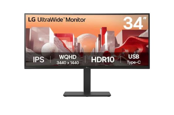 LG 34" 34BA75QE-B IPS LED Curved