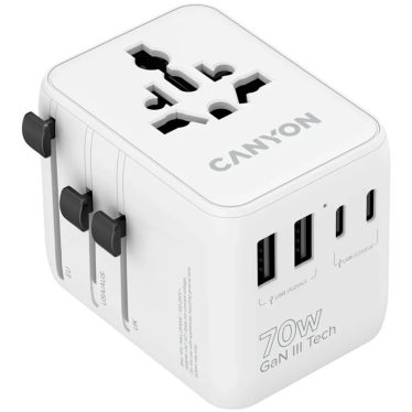 Canyon Universal Travel Adapter OnTour 70 White