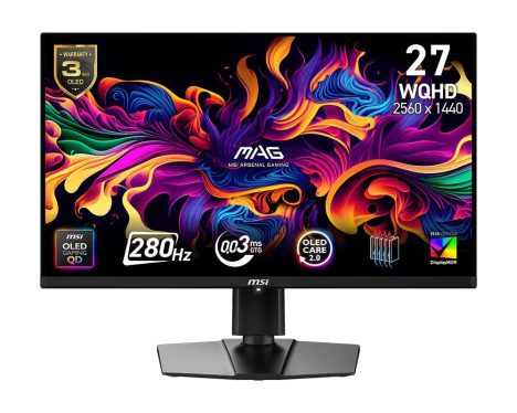 Msi 26,5" MAG 271QP QD-OLED X28 OLED