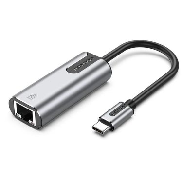Vention USB-C to Gigabit Ethernet Adapter Grey