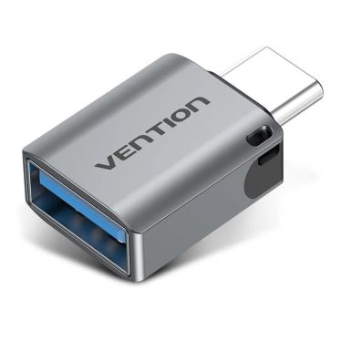 Vention USB-C Male to USB 3.0 Female OTG Adapter Gray Vention USB-C Male to USB 3.0 Female OTG Adapter Gray