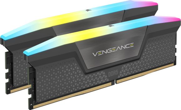 Corsair 16GB DDR5 5200MHz Kit(2x8GB) Vengeance RGB Grey