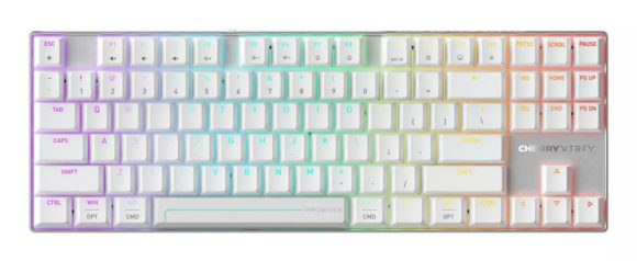 Cherry XTRFY MX 8.2 Pro TMR Gaming Wireless Keyboard White US