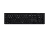   Lenovo Professional Wireless Bluetooth Rechargeable Keyboard Black HU