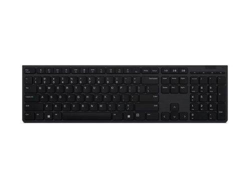 Lenovo Professional Wireless Bluetooth Rechargeable Keyboard Black HU