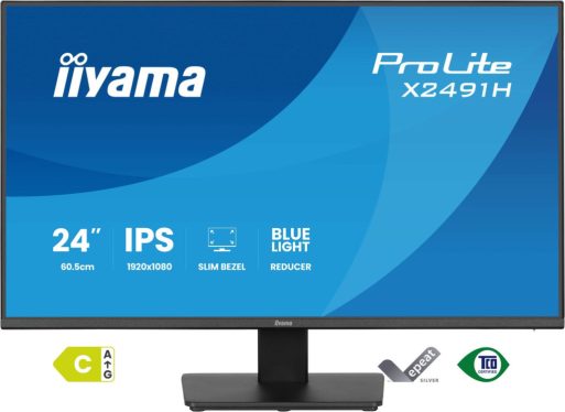 iiyama 23,8" X2491H-B1 IPS LED