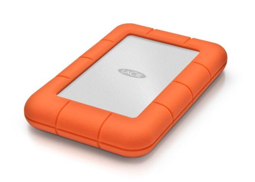 LaCie 4TB 2,5" USB3.0 Rugged Mini Silver/Orange