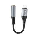 Hoco LS36A Lightning - 3,5mm jack Audio adapter Black