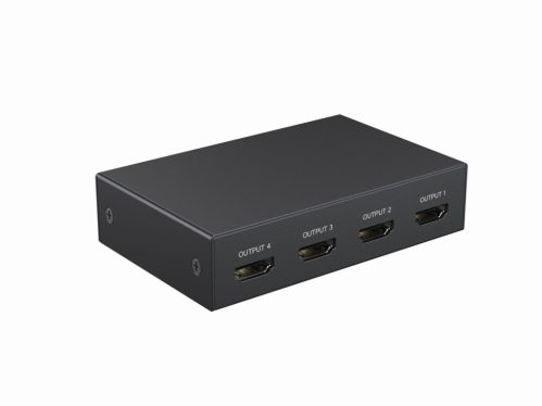 Gembird 4-ports 4K HDMI Splitter Black