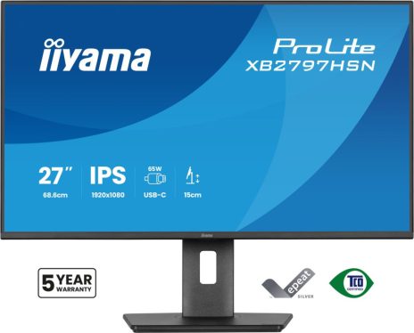 iiyama 27" ProLite XB2797HSN-B1 IPS LED