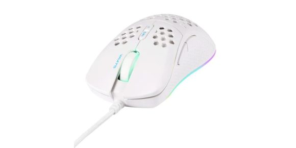 Deltaco WM75 Gaming Mouse White