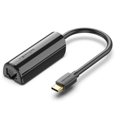 Vention USB-C to Gigabit Ethernet Adapter Black Vention USB-C to Gigabit Ethernet Adapter Black