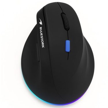 Bluestork M-WL-ERGO-LUMI-TH Wireless Mouse Black Bluestork M-WL-ERGO-LUMI-TH Wireless Mouse Black