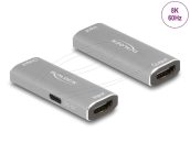 DeLock HDMI Repeater 8K 60 Hz 20m Grey