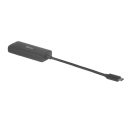 Club3D USB‑C to RJ45 10G Ethernet Black