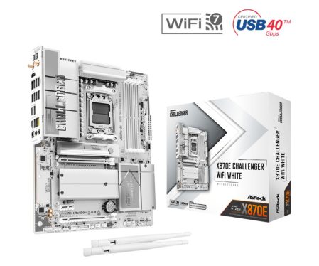 ASRock X870E CHALLENGER WIFI WHITE ASRock X870E CHALLENGER WIFI WHITE