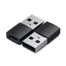 Satechi Type-A to Type-C Adapter Space Black (2 Pack)