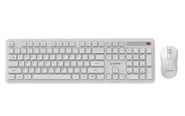   Gembird KBS-WPS-01 Slim Pro Business Wireless Keyboard Combo White US
