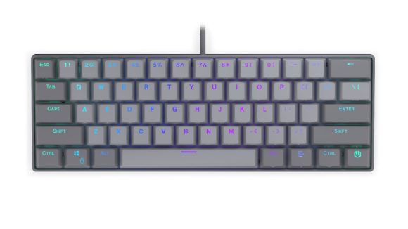 Endorfy Thock V2 Compact Red Switch Mechanical Keyboard Grey US Endorfy Thock V2 Compact Red Switch Mechanical Keyboard Grey US