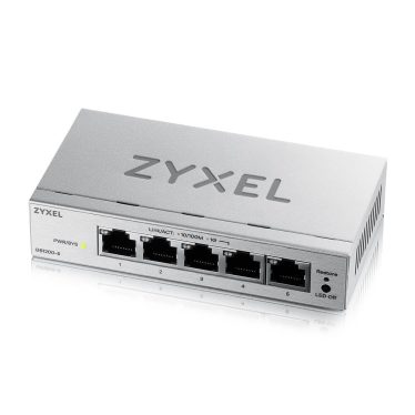 ZyXEL GS1200-5V3 5-Port GbE Web Managed Switch ZyXEL GS1200-5V3 5-Port GbE Web Managed Switch