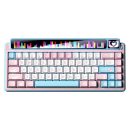   Aula AMG65 Blue LightFeather RGB Gaming Wireless Bluetooth Mechanical Keyboard Pink Stellar Meow US