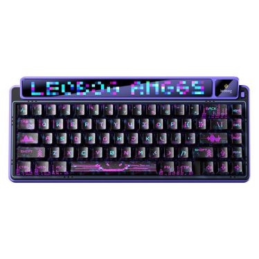 Aula AMG65 Purple LightFeather RGB Gaming Wireless Bluetooth Mechanical Keyboard Cyber Star Nights US Aula AMG65 Purple LightFeather RGB Gaming Wireless Bluetooth Mechanical Keyboard Cyber Star Nights US