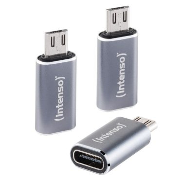 Intenso C480M USB Adapter Gray(3-Pack) Intenso C480M USB Adapter Gray(3-Pack)