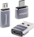 Intenso MIX480 USB Adapter Gray(3-pack)