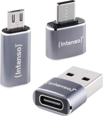 Intenso MIX480 USB Adapter Gray(3-pack) Intenso MIX480 USB Adapter Gray(3-pack)