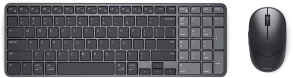 Dell KM746 Pro 7 Rechargeable Compact Wireless Bluetooth Keyboard Combo Graphite HU Dell KM746 Pro 7 Rechargeable Compact Wireless Bluetooth Keyboard Combo Graphite HU