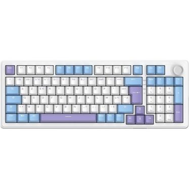 The G-Lab Keyz Elite 400 WB Keyboard White/Blue US The G-Lab Keyz Elite 400 WB Keyboard White/Blue US