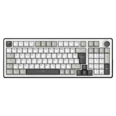 The G-Lab Keyz Elite 400 WG Keyboard White/Grey US The G-Lab Keyz Elite 400 WG Keyboard White/Grey US