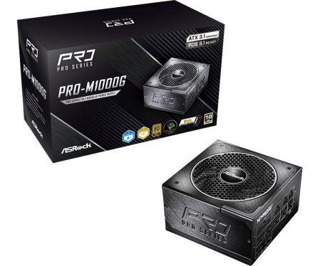 ASRock 1000W 80+ Gold Pro Series PRO-M1000G