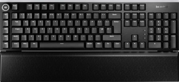 Be quiet! Light Mount Silent Tactile Keyboard Black UK