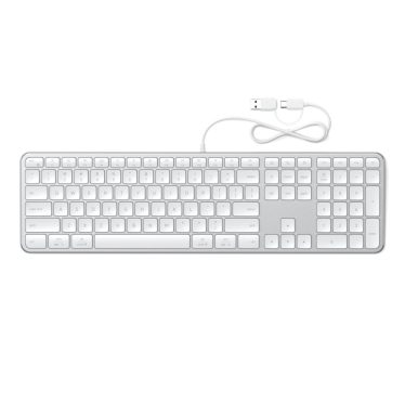 Satechi Slim LX3 Wired Keyboard Silver US