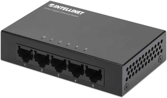 Intellinet 5-Port Switch Black Intellinet 5-Port Switch Black