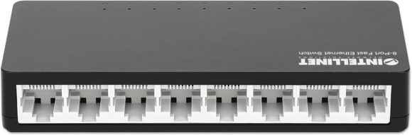 Intellinet 8-Port Switch Black Intellinet 8-Port Switch Black