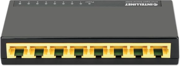 Intellinet 8-Port Switch Black Intellinet 8-Port Switch Black