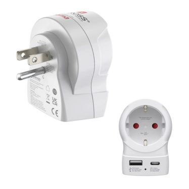 SKROSS USA - EU 30W átalakító utazó adapter White