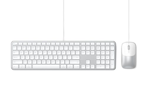 Satechi Slim CLX3 Wired Keyboard Combo US Silver Satechi Slim CLX3 Wired Keyboard Combo US Silver
