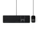 Satechi Slim CLX3 Wired Keyboard Combo US Space Black