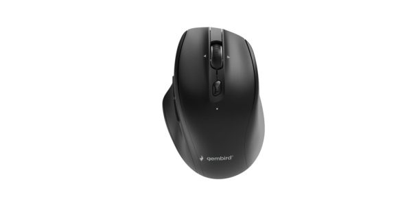 Gembird MUSW2-6B-02 Dual-Mode Wireless Bluetooth Mouse Black Gembird MUSW2-6B-02 Dual-Mode Wireless Bluetooth Mouse Black