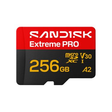 Sandisk 256GB microSDXC Extreme Pro UHS-I V30 A2 adapter nélkül Sandisk 256GB microSDXC Extreme Pro UHS-I V30 A2 adapter nélkül