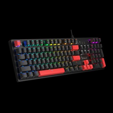 A4-Tech Bloody S520N RGB Mechanical Keyboard Fire Black US A4-Tech Bloody S520N RGB Mechanical Keyboard Fire Black US