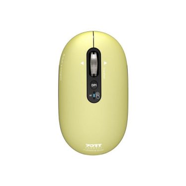 Port Designs Pure MAC Wireless Bluetooth Mouse Yellow Port Designs Pure MAC Wireless Bluetooth Mouse Yellow