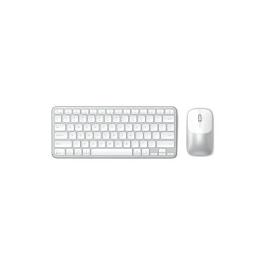 Satechi Slim CEX1 Wireless Bluetooth Keyboard Combo Silver US Satechi Slim CEX1 Wireless Bluetooth Keyboard Combo Silver US