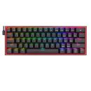   Redragon Fizz Pro Wired & Wireless Bluetooth Mechanical Gaming Keyboard Red switch Black HU