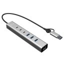 I-TEC USB-C/USB-A Metal HUB 6 port