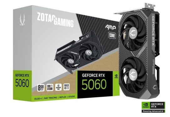 Zotac GeForce RTX5060 8GB GDDR7 AMP