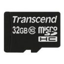 Transcend 32GB microSDHC Class 10 W/O + adapterrel